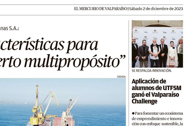 Noticia PreuApp El Mercurio de Valparaíso 2023